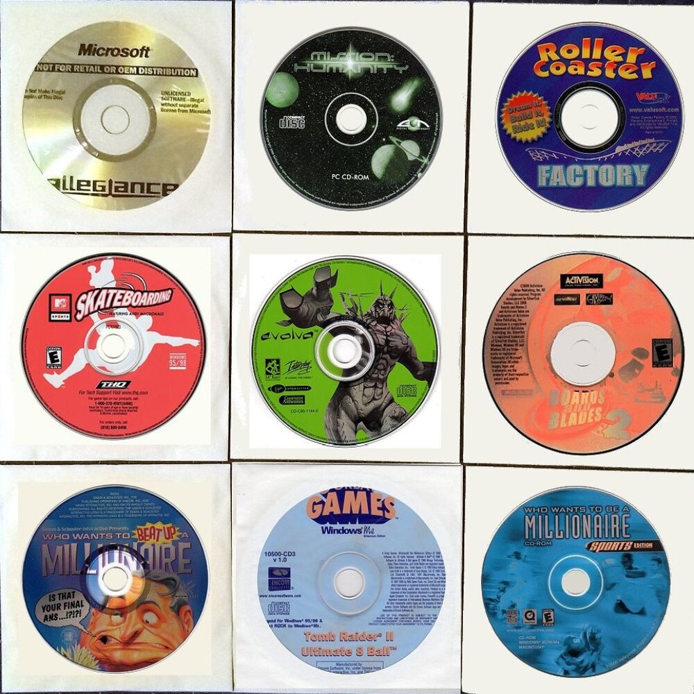 Vintage Games Lot #13 for Windows 95/98/ME/XP/Vista 2000